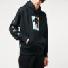 Fierce Cat Graphic Hoodie ”Svart”