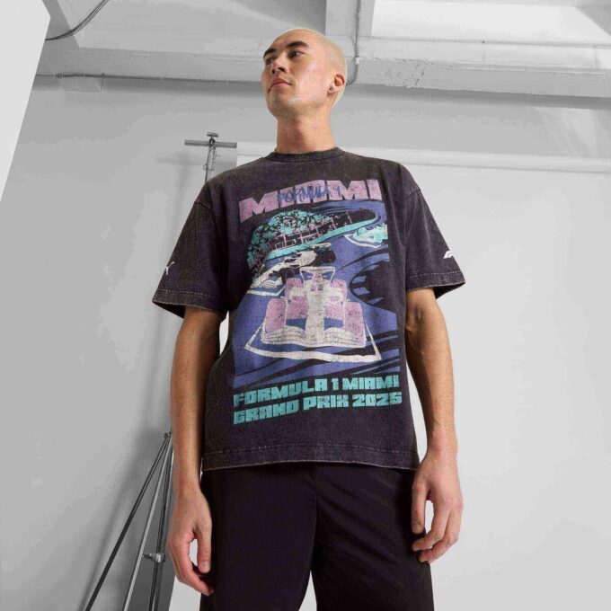 Formula 1® Miami Herr T-shirt med grafik Formula 1® Miami Herr T-shirt med grafik