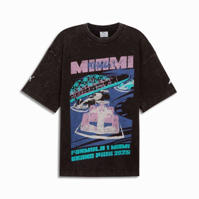 Formula 1® Miami Herr T-shirt med grafik Formula 1® Miami Herr T-shirt med grafik