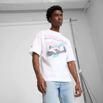 Formula 1® Miami Splash Herr T-shirt med tryck