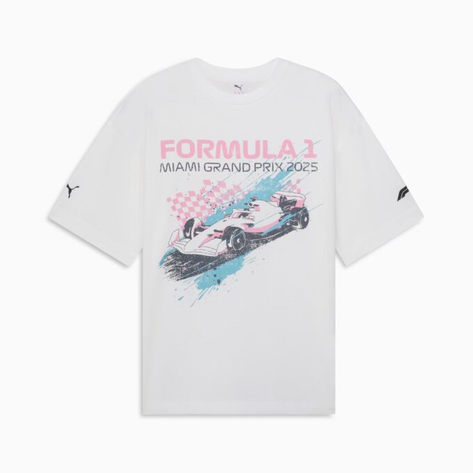 Formula 1® Miami Splash Herr T-shirt med tryck Formula 1® Miami Splash Herr T-shirt med tryck