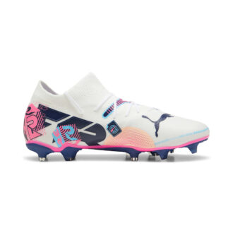 Future 7 Match Volume UP FG/AG ”Vit Lysande Blå Rosa”
