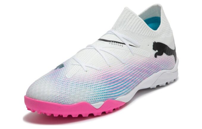 Future 7 Pro Cage Shoes ”Vit Rosa Lila”