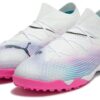 Future 7 Pro Cage Shoes ”Vit Rosa Lila”