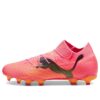Future 7 Pro FG/AG Fotbollsskor med snörning ”Rosa”