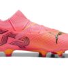 Future 7 Pro FG/AG Fotbollsskor med snörning ”Rosa”