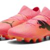 Future 7 Pro FG/AG Fotbollsskor med snörning ”Rosa”