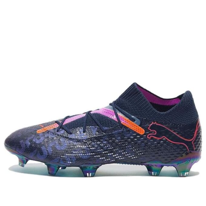 Future 7 Ultimate FG/AG Fotbollsskor ”Marinblå Rosa Röd”