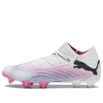 Future 7 Ultimate FG/AG Fotbollsskor ”Vita Rosa Svarta”