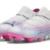 Future 7 Ultimate FG/AG Fotbollsskor ”Vita Rosa Svarta”