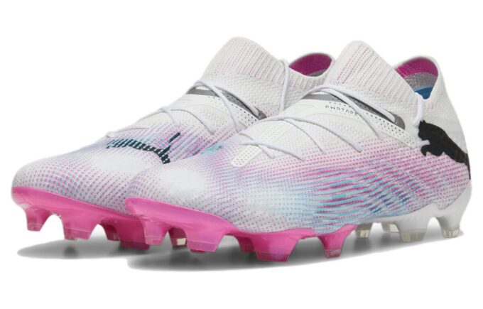 Future 7 Ultimate FG/AG Fotbollsskor ”Vita Rosa Svarta”