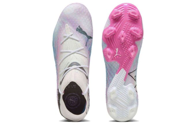 Future 7 Ultimate FG/AG Fotbollsskor ”Vita Rosa Svarta”