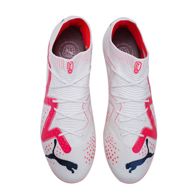 Future Ultimate FG/AG ”Vit-PUMA Svart-Fire Orchid”