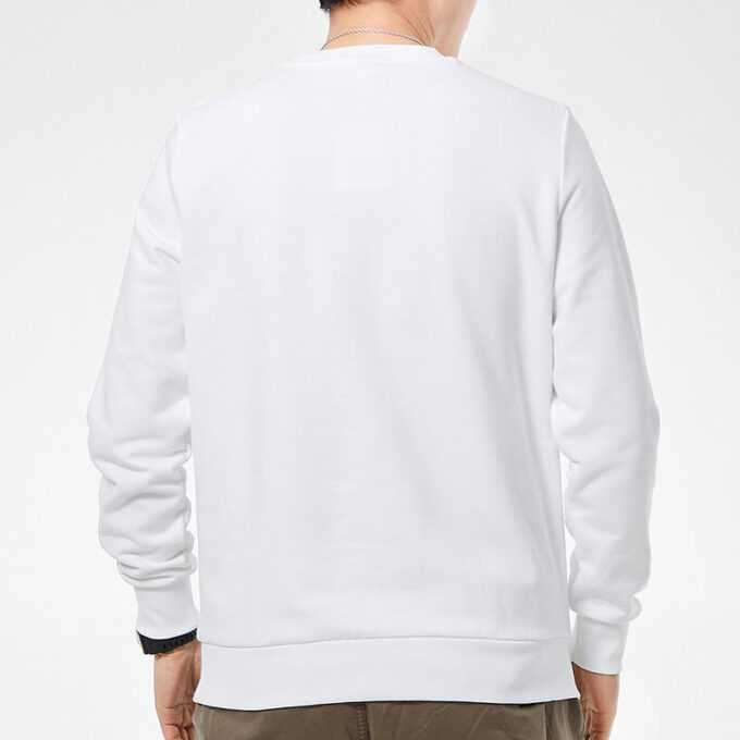 Game Graphic Crewneck-tröja ”Vit Svart Grön”