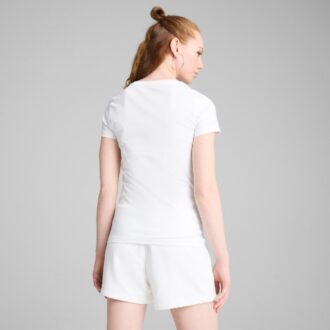 Garderobens nödvändigheter Dam smal t-shirt