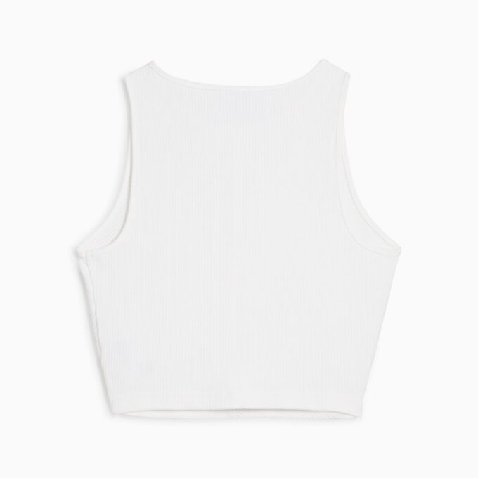 Garderobsnödvändigheter Dam Ribbad Crop Top