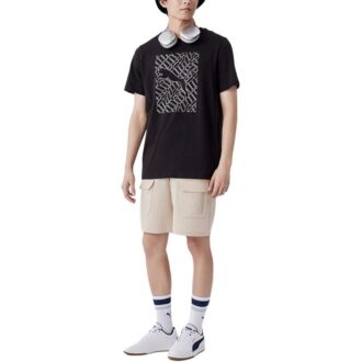 Grafik Katt T-shirt ”Svart”