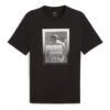 Grafikfototryck T-shirt ”Svart”