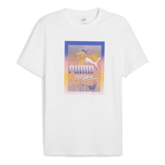 Grafikfototryck T-shirt ”Vit”