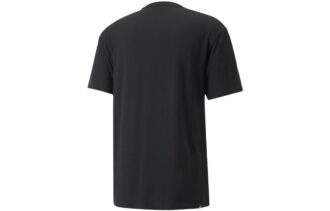 Grafisk gummitryckt t-shirt ”Svart”