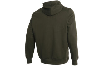 Grafisk Hoodie ”Olivgrön Vit”