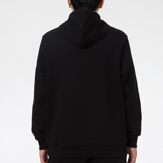 Grafisk Hoodie ”Svart Vit”
