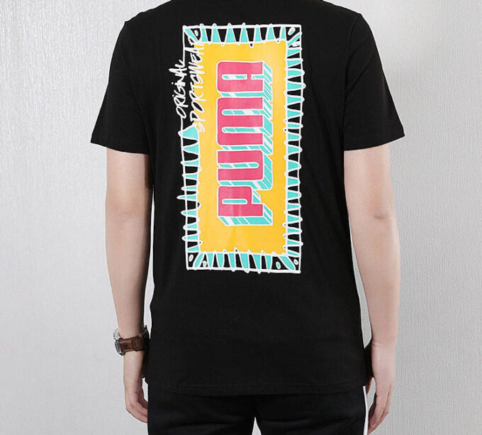 Grafisk Logo T-shirt ”Svart”