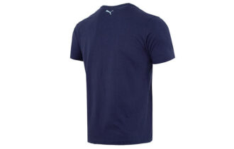 Grafisk Regular T-shirt ”Marinblå”