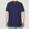 Grafisk Regular T-shirt ”Marinblå”