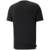 Grafisk smält katt-t-shirt ”Svart”