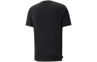 Grafisk smält katt-t-shirt ”Svart”