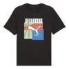 Grafisk sommarsport-T-shirt ”Svart”