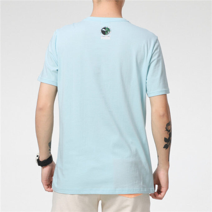 Grafisk T-shirt ”Blå Svart”