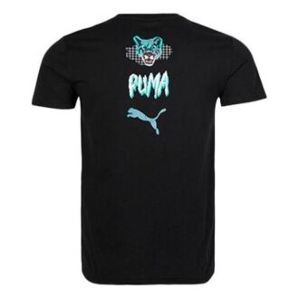 Grafisk T-shirt ”Svart Blå Vit” Grafisk T-shirt ”Svart Blå Vit”