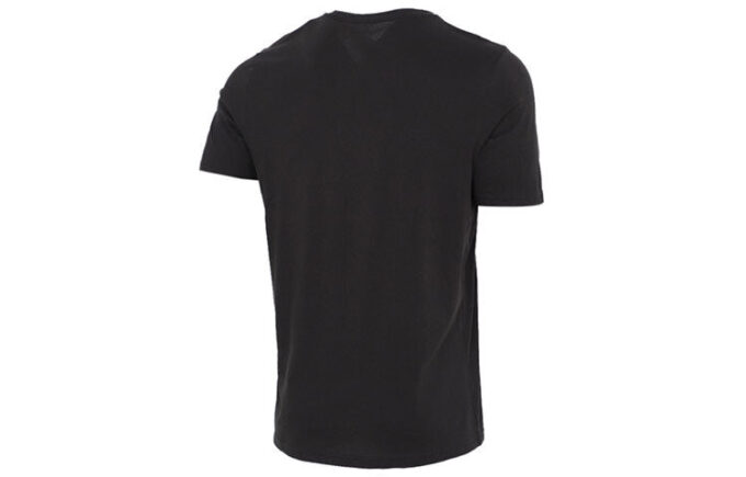 Grafiskt tryckt t-shirt med normal passform ”Svart”
