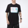 Grafiskt tryckt t-shirt med normal passform ”Svart”