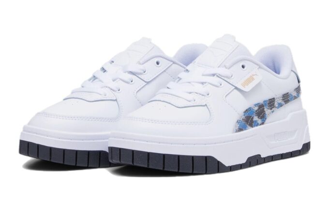 (GS) Cali Dream ”Djurtryck – Vit Racingblå”