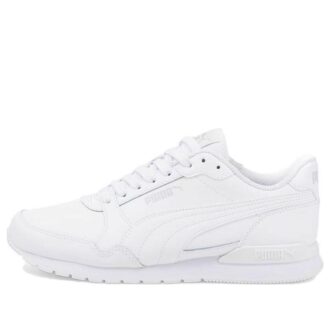 (GS) ST Runner v3 Läder ”Trippelvitt”