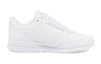 (GS) ST Runner v3 Läder ”Trippelvitt”