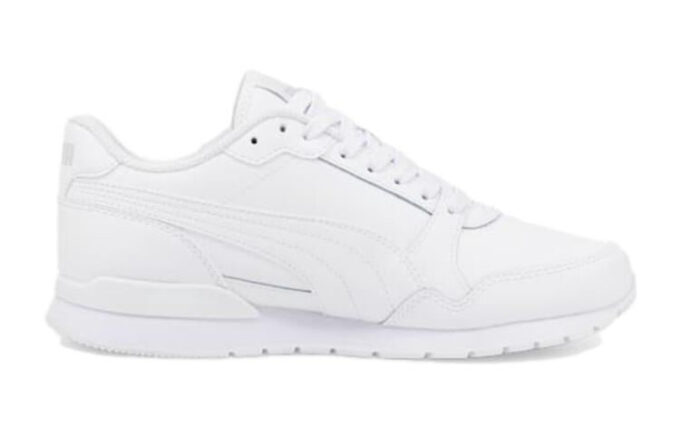 (GS) ST Runner v3 Läder ”Trippelvitt”