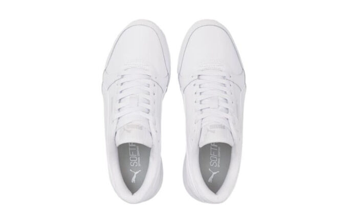 (GS) ST Runner v3 Läder ”Trippelvitt”