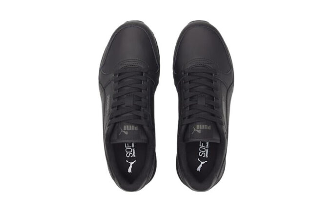 (GS) ST Runner V3 Läderskor ”Trippel Svarta”