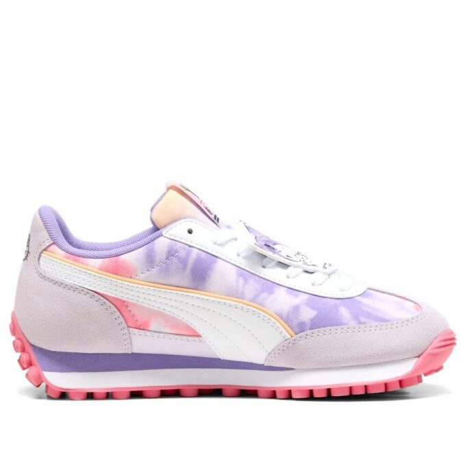 (GS) x Hello Kitty Easy Rider ”Lila Frost Vit Magisk Ros”