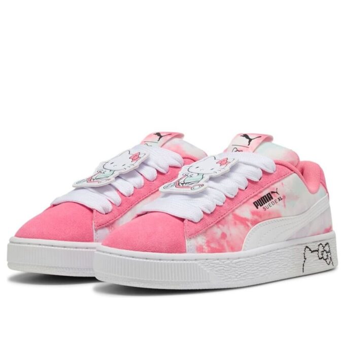(GS) x Hello Kitty Suede XL ”Magic Rose Peaceful Blue”