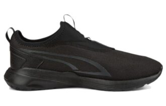 Heldagsaktiva slip-on ”Black Dark Shadow”
