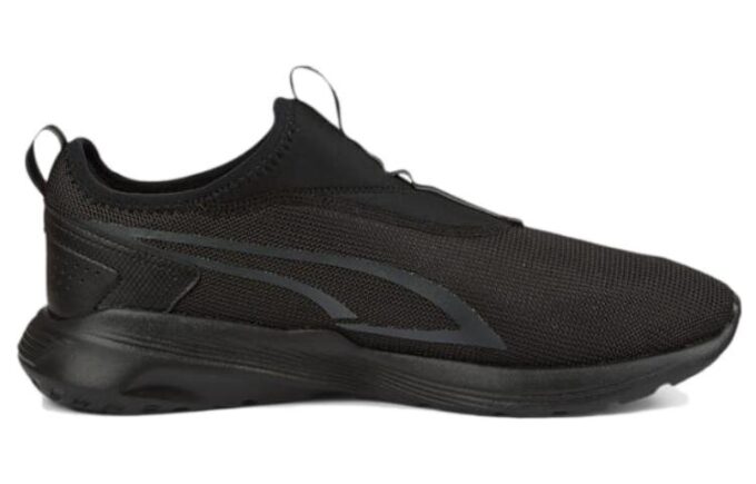Heldagsaktiva slip-on ”Black Dark Shadow”