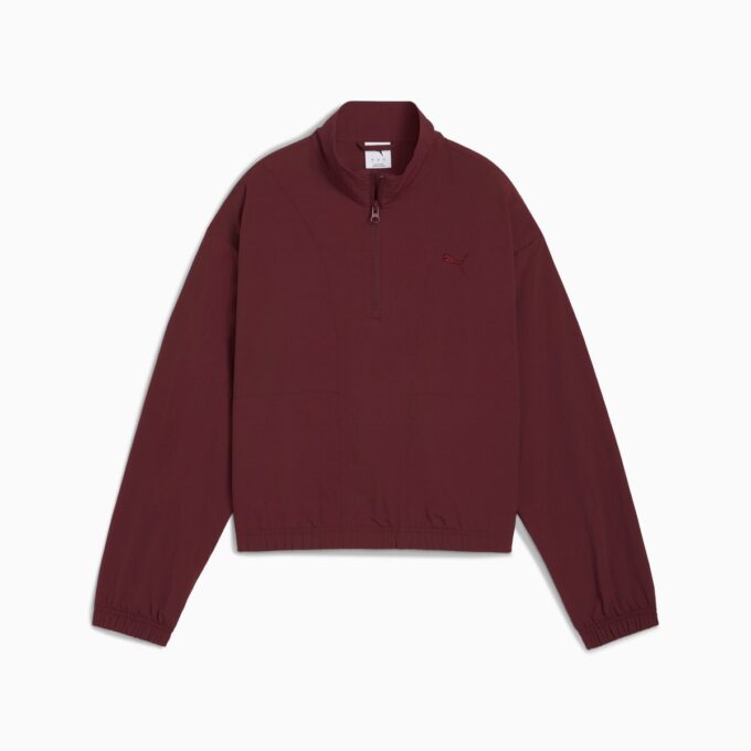 Hennes Damtröja med Half-Zip-dragkedja Hennes Damtröja med Half-Zip-dragkedja