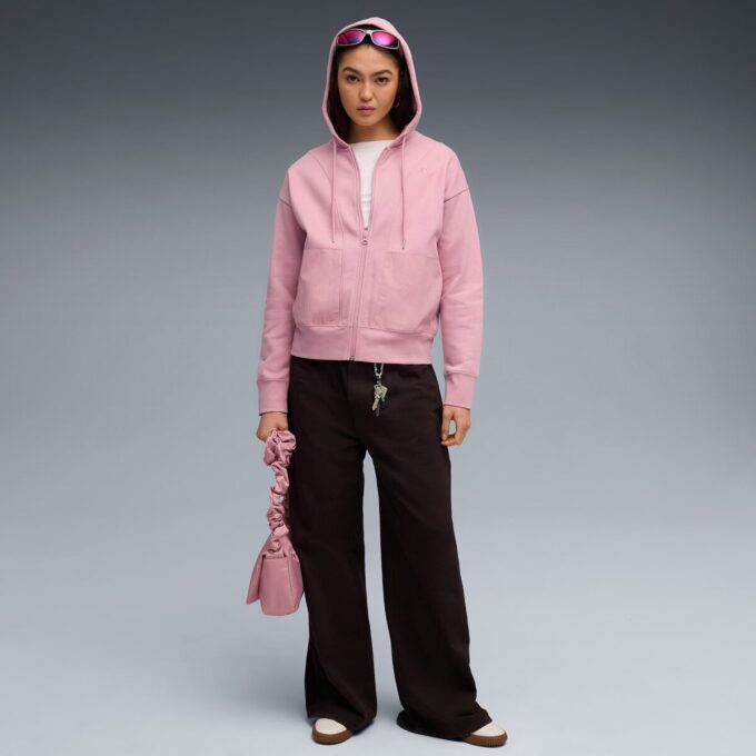 Her Women Relaxed Zip-Up Hoodie Her Women Relaxed Zip-Up Hoodie