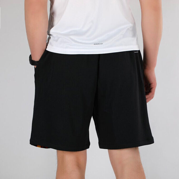 Herr PUMA Casual Andningsbara Stickade Shorts Svarta