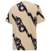 Herr PUMA x PRONOUNCE Unisex Graphic T-shirt Crossover Chain Print Athleisure Casual Sport Kortärmad Khaki